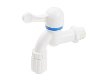 Кран пластиковый водоразборный для шланга 1/2" нар.