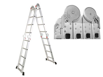 Лестница алюм. многофункц. 4х5 ступ. стрем.-280см, лестн.-570см 14.6кг ST9732-05, STARTUL
