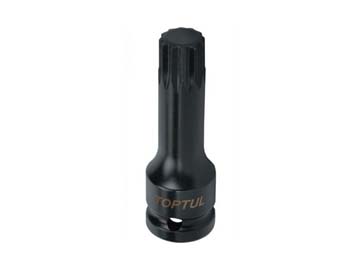 Головка ударн. 1/2" 77мм SPLINE M16, TOPTUL