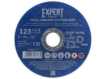 Круг отрезной 125х1.4x22.2 мм для металла и нерж. стали EXPERT, STARTUL