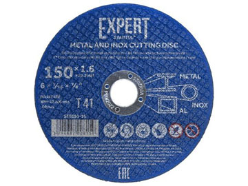 Круг отрезной 150х1.6x22.2 мм для металла и нерж. стали EXPERT, STARTUL