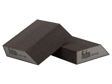 Губка абразивная 98х69х26мм Р100 Angle