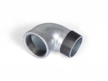 Колено 3/4" вн.-нар. чугун оцинк., 2 шт. инд. упак., AV Engineering