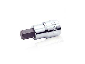 Головка 1/4" с насадкой HEX 5мм, TOPTUL