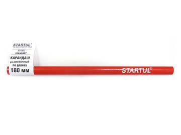 Карандаш разметочный 180мм STANDART ST4303, STARTUL