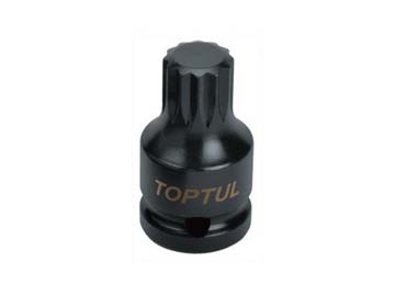 Головка ударн. 1/2" 44мм SPLINE M14, TOPTUL