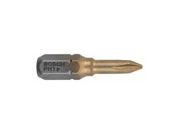 Насадка бита крестообразная PH1 25 мм Max Grip 3 шт., BOSCH