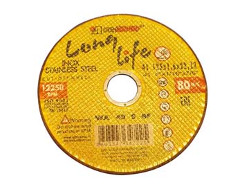Круг отрезной 150х2.5x22.2 мм для нерж. стали LL, LUGAABRASIV