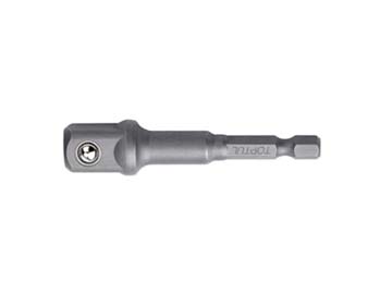 Переходник 1/4"х1/2" 72мм шуруповерт-головка, TOPTUL