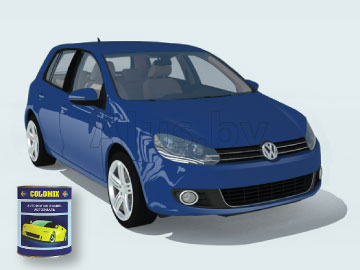 Автоэмаль синяя 1115, 0.8 кг